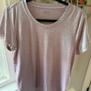 Athleta Uptempo Shirt - Light Heathered Purple